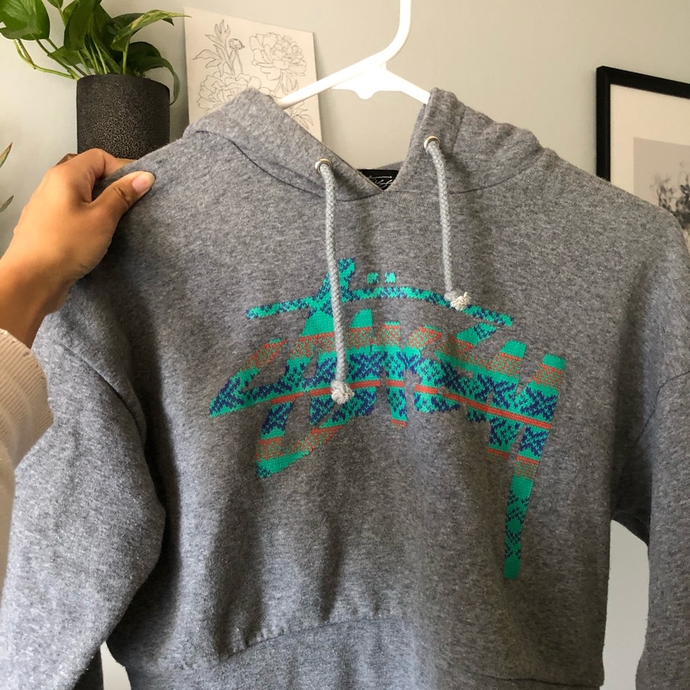 Stussy Cropped Sweatshirt